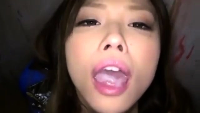 Japanese Mouth - Nasty Japanese Girl Takes A Heavy Load Of Cum In Her Mouth Video at Porn Lib