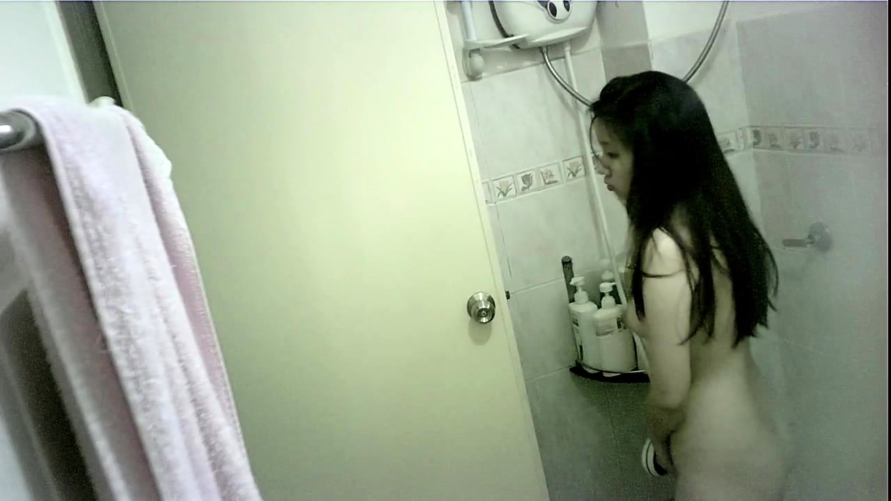 Voyeur Spying On A Beautiful Japanese Girl In The Shower Video at Porn image picture
